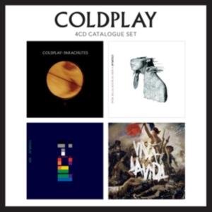 Coldplay - 4 Cd Catalogue Set ryhmässä CD / Pop-Rock @ Bengans Skivbutik AB (555065)
