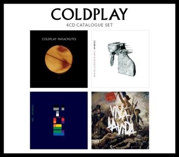 Coldplay - 4 Cd Catalogue Set ryhmässä CD / Myydyimmät @ Bengans Skivbutik AB (555065)