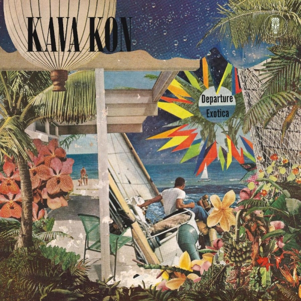 Kava Kon - Departure Exotica (Palm Green Vinyl ryhmässä VINYYLI / Pop-Rock @ Bengans Skivbutik AB (5550727)