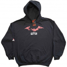 Dc Comics - Batman Logo Sketch Uni Bl Hoodie ryhmässä Övrigt / @ Bengans Skivbutik AB (5552059r)