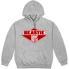 Beastie Boys - Diamond Logo Uni Grey Hoodie ryhmässä Övrigt /  @ Bengans Skivbutik AB (5552064r)
