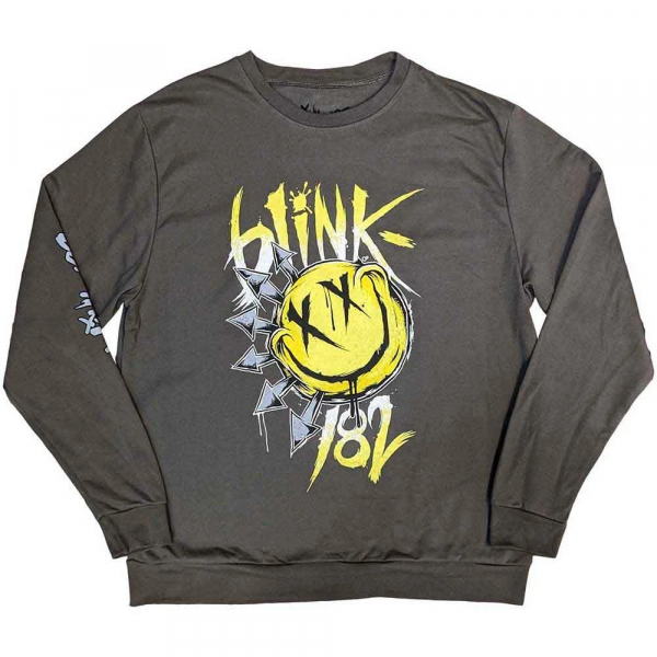 Blink-182 - Big Smile Uni Char Sweatshirt ryhmässä MERCH @ Bengans Skivbutik AB (5552088r)
