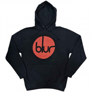 Blur - Circle Logo Uni Navy Hoodie ryhmässä Övrigt / @ Bengans Skivbutik AB (5552090r)