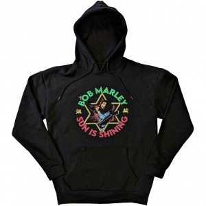Bob Marley - Sun Is Shining Uni Bl Hoodie ryhmässä Övrigt / @ Bengans Skivbutik AB (5552092r)