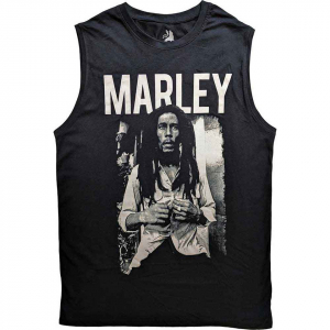 Bob Marley - Marley B&W Uni Bl Tank Shirt ryhmässä Övrigt / @ Bengans Skivbutik AB (5552101r)