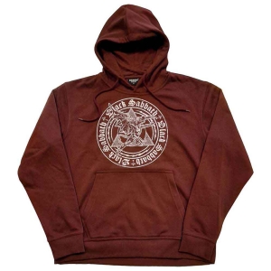 Black Sabbath - Henry Pyramid Emblem Brown Hoodie ryhmässä Övrigt /  @ Bengans Skivbutik AB (5552135r)