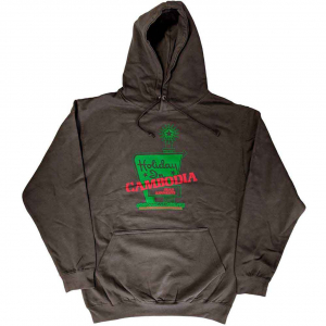 Dead Kennedys - Holiday In Cambodia Uni Grey Hoodie ryhmässä Övrigt /  @ Bengans Skivbutik AB (5552160r)