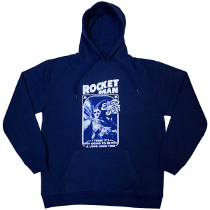 Elton John - Rocketman - Feather Suit Blue Hoodie ryhmässä Övrigt /  @ Bengans Skivbutik AB (5552171r)