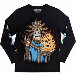 Ghost - The Burning Uni Bl Long Sleeve  ryhmässä Övrigt /  @ Bengans Skivbutik AB (5552280r)