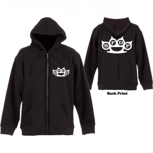Five Finger Death Punch - Knuckles Uni Bl Zip Hoodie  ryhmässä Övrigt /  @ Bengans Skivbutik AB (5552546r)