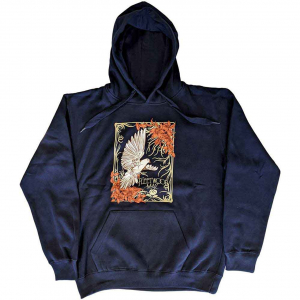 Fleetwood Mac - Dove Uni Navy Hoodie ryhmässä Övrigt / @ Bengans Skivbutik AB (5552550r)