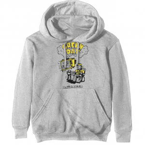 Green Day - Longview Doodle Uni Off Wht Hoodie  ryhmässä Övrigt /  @ Bengans Skivbutik AB (5552562r)