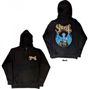 Ghost - Pocket Logo & Opus Uni Bl Hoodie ryhmässä MERCHANDISE / Hupparit / Hårdrock @ Bengans Skivbutik AB (5552570r)