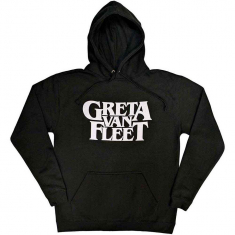 Greta Van Fleet - Logo Uni Bl Hoodie  ryhmässä Övrigt /  @ Bengans Skivbutik AB (5552597r)