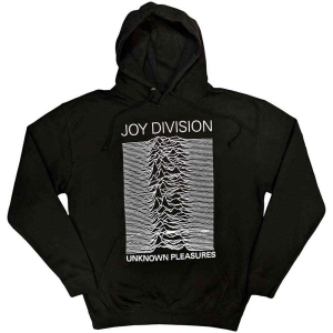 Joy Division - Unknown Pleasures Fp Uni Bl Hoodie ryhmässä MERCHANDISE / Hupparit / Pop-Rock @ Bengans Skivbutik AB (5552900r)
