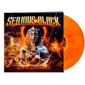 Serious Black - Rise Of Akhenaton (Orange Marbled V ryhmässä VINYYLI @ Bengans Skivbutik AB (5553365)