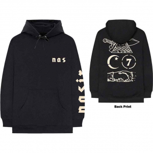 Nas - Nas Symbols Uni Bl Hoodie ryhmässä Övrigt / @ Bengans Skivbutik AB (5553886r)
