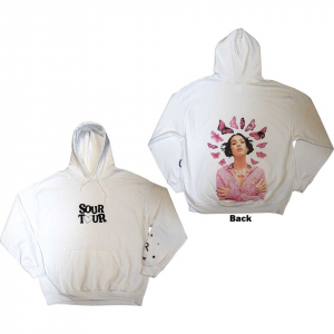 Olivia Rodrigo - Butterfly Halo Uni Wht Hoodie ryhmässä Övrigt / @ Bengans Skivbutik AB (5553917r)