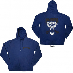Pantera - Mouth For War B&W Blue Hoodie ryhmässä Övrigt /  @ Bengans Skivbutik AB (5553926r)