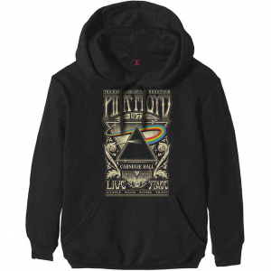 Pink Floyd - Carnegie Hall Poster Bl Hoodie ryhmässä Övrigt /  @ Bengans Skivbutik AB (5553933r)