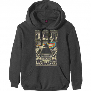 Pink Floyd - Carnegie Hall Poster Char Hoodie ryhmässä Övrigt /  @ Bengans Skivbutik AB (5553934r)