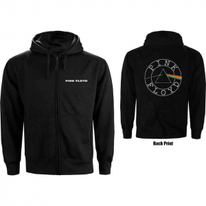 Pink Floyd - Circle Backprint Lady Bl Zip Hoodie ryhmässä Övrigt /  @ Bengans Skivbutik AB (5553935r)