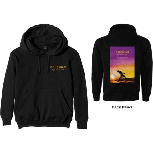Queen - Movie Poster Uni Bl Hoodie ryhmässä Övrigt /  @ Bengans Skivbutik AB (5553964r)