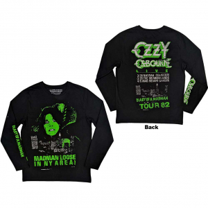 Ozzy Osbourne - Madman Loose Bl Longsleeve ryhmässä Övrigt / @ Bengans Skivbutik AB (5554101r)