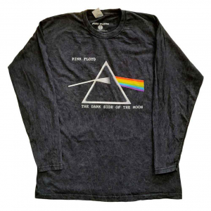 Pink Floyd - Dsotm Courier Bl Dip-Dye Longsleeve ryhmässä Övrigt /  @ Bengans Skivbutik AB (5554105r)