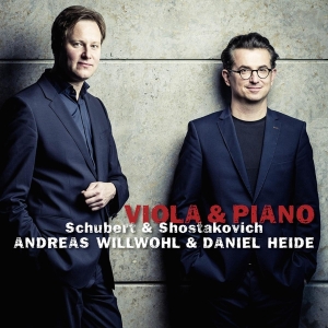 Andreas Willwohl - Viola & Piano - Schubert & Shostakovich ryhmässä CD @ Bengans Skivbutik AB (5555766)