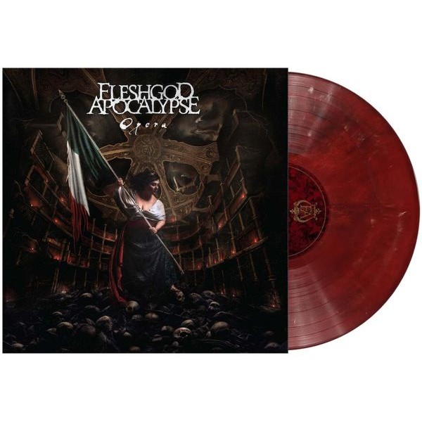 Fleshgod Apocalypse - Opera (Red Marbled Vinyl) ryhmässä VINYYLI / Hårdrock @ Bengans Skivbutik AB (5555830)