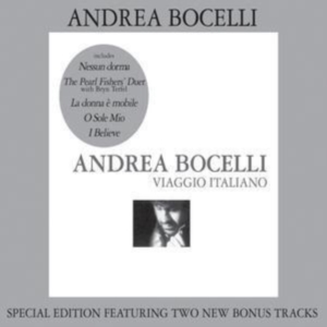 Andrea Bocelli  - Viaggio Italiano ryhmässä CD @ Bengans Skivbutik AB (5556105)