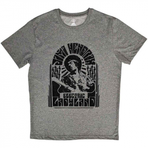 Jimi Hendrix - Electric Ladyland Mono Grey T-Shirt  (S) ryhmässä Övrigt /  @ Bengans Skivbutik AB (5556610)