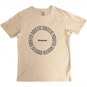 Paramore - Root Circle Uni Sand T-Shirt ryhmässä Övrigt /  @ Bengans Skivbutik AB (5556661r)