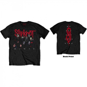 Slipknot - Wanyk Logo Uni Bl T-Shirt ryhmässä Övrigt /  @ Bengans Skivbutik AB (5556803r)