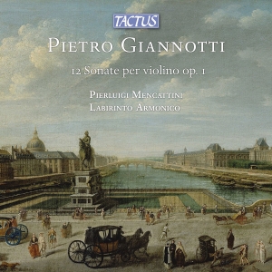 Pierluigi Mencattini Labirinto Arm - Giannotti: 12 Sonate Per Violino So ryhmässä CD @ Bengans Skivbutik AB (5557067)