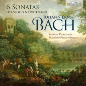 Susanna Pisana Maurizio Paciariell - J.E. Bach: 6 Sonatas For Violin & F ryhmässä ME SUOSITTELEMME / Perjantain julkaisut / Fredag den 6:e september 2024 @ Bengans Skivbutik AB (5557302)