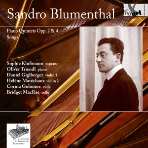 Sandro Blumenthal - Piano Quintets, Opp. 2 & 4 Songs ryhmässä CD / Klassiskt @ Bengans Skivbutik AB (5557773)