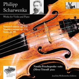 Natalia Prischepenko Oliver Triend - Philipp Scharwenka: Works For Violi ryhmässä CD @ Bengans Skivbutik AB (5557795)