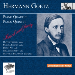 Oliver Triendl - Hermann Goetz - Piano Quartet In E ryhmässä CD / Klassiskt @ Bengans Skivbutik AB (5557805)