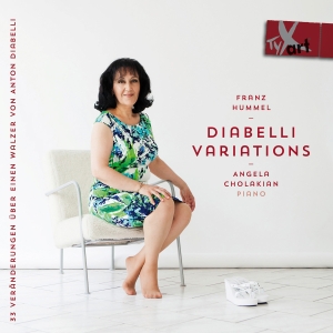 Cholakian Angela - Franz Hummel - Diabelli-Variations ryhmässä CD @ Bengans Skivbutik AB (5557813)