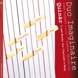 Duo Imaginaire - Quinär - 5 New Works For Clarinet & ryhmässä CD / Klassiskt @ Bengans Skivbutik AB (5557816)