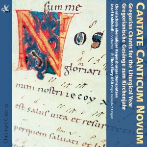 Choralschola Regensburger Domspatze - Cantate Canticum Novum - Gregoriani ryhmässä CD @ Bengans Skivbutik AB (5557830)