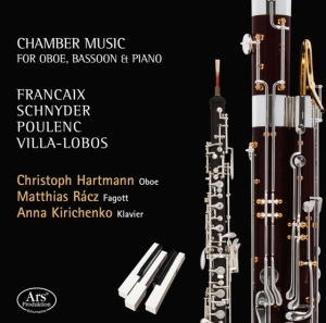 Jean Françaix Daniel Schnyder Fra - Chamber Music For Oboe, Bassoon & P ryhmässä Musiikki / SACD / Klassiskt @ Bengans Skivbutik AB (5558124)