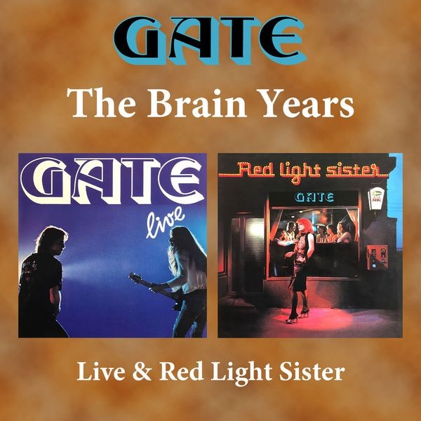 Gate - The Brain Years ? Live + Red Light ryhmässä CD / Pop-Rock @ Bengans Skivbutik AB (5558962)