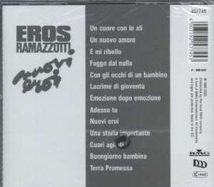 Eros Ramazzotti - Nuovi Eroi ryhmässä Minishops / Eros Ramazzotti @ Bengans Skivbutik AB (555916)