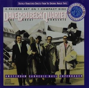 Dave Brubeck Quartet - Great Concerts ryhmässä CD @ Bengans Skivbutik AB (5559625)