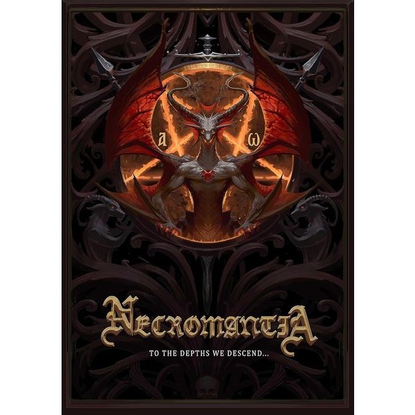 Necromantia - To The Depths We Descend (A5 Digipa ryhmässä CD / Hårdrock @ Bengans Skivbutik AB (5560437)