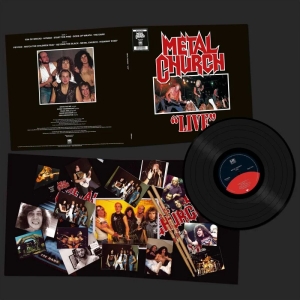 Metal Church - Live (Black Vinyl Lp) ryhmässä VINYYLI @ Bengans Skivbutik AB (5560649)