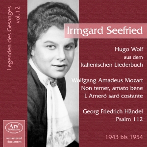 Mozart/Händel/Wolf - Vocal Recital Irmgard Seefried ryhmässä CD / Klassiskt @ Bengans Skivbutik AB (5560704)